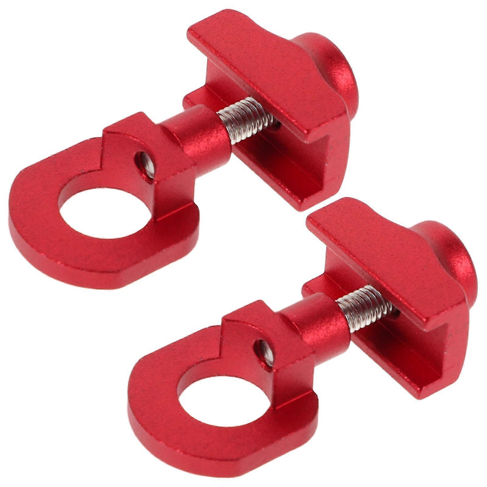 Folding Bike Chain Tensioner Chain Adjustment Compact Aluminum Alloy Accessory For City Commuting 2Pack