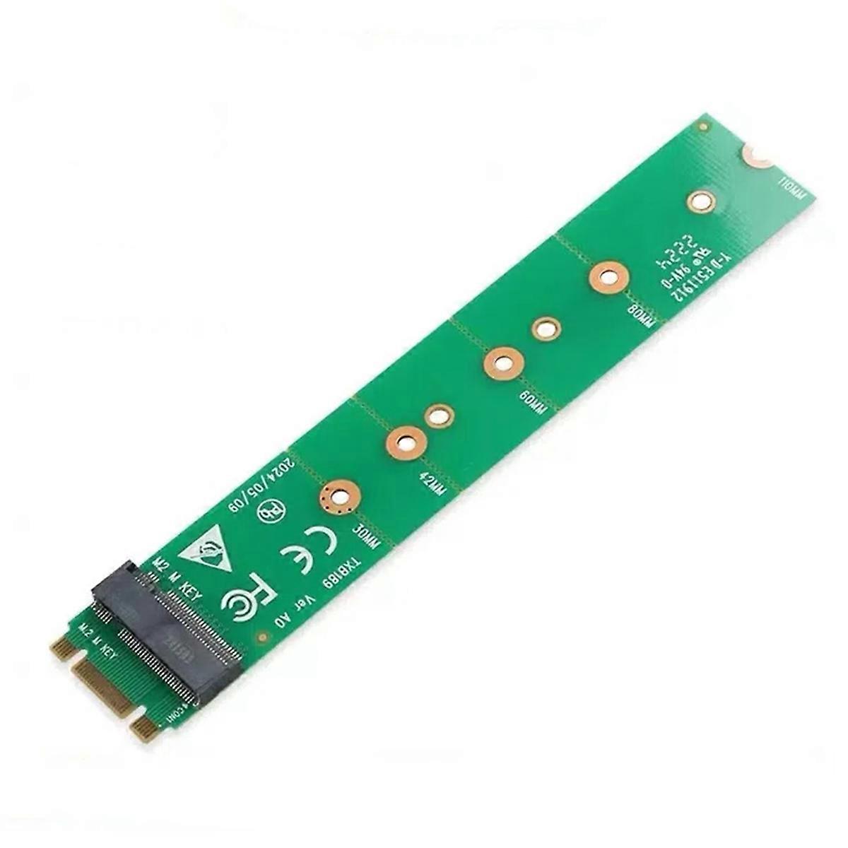 M.2 NVME Test Adapter Board Extension Card Mkey Solid State Drive Test Card 2242 to 2260