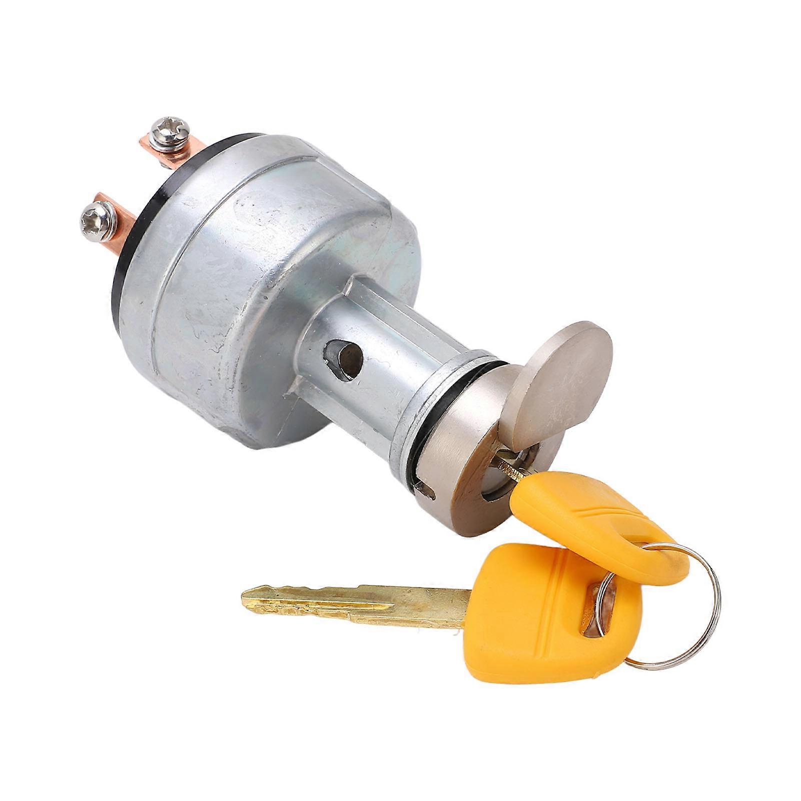 Ignition Switch with 2 Keys 08086‑20000 Excavator Starter Switch Replacement for Komatsu PC200 PC210