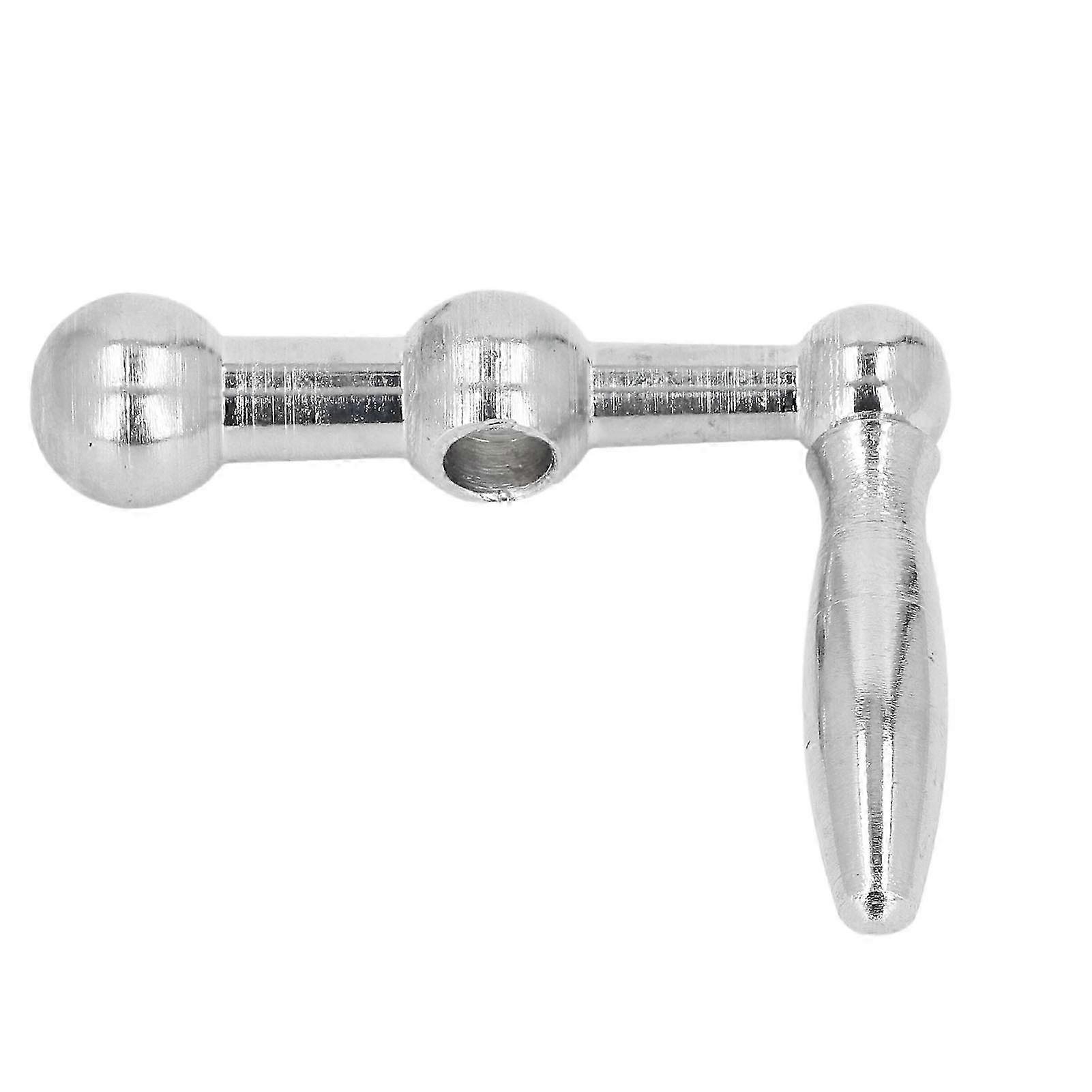 Iron Slide Crank Handle with 3 Ball Handle for Mini Lathes 7x10, 7x12, 7x14, CJ18, CJ0618A - Replacement Part 0618-3B