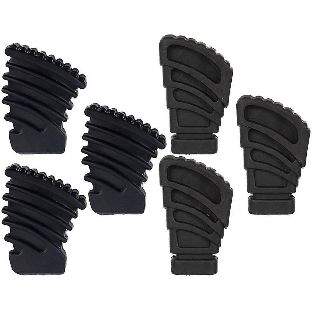 6pcs Drum Rack Feet Covers Easy Install Stand Protectors for Home Use Enhance Sound Quality & Prevent Floor Damage