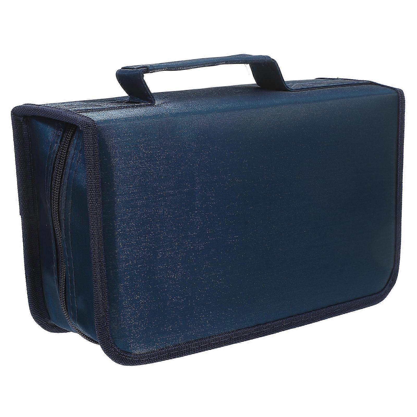 Cd Case 128 Capacity Dvd Storage Case Rectangle Holder for Storage Use