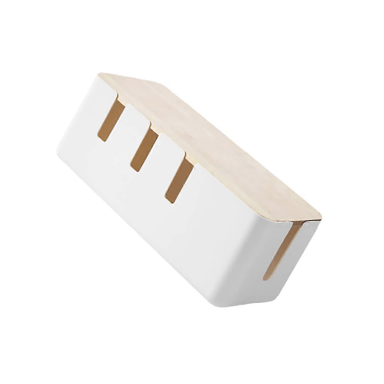 1 x Cable Management Box, Large Storage Box for Sockets, Cable Organizer