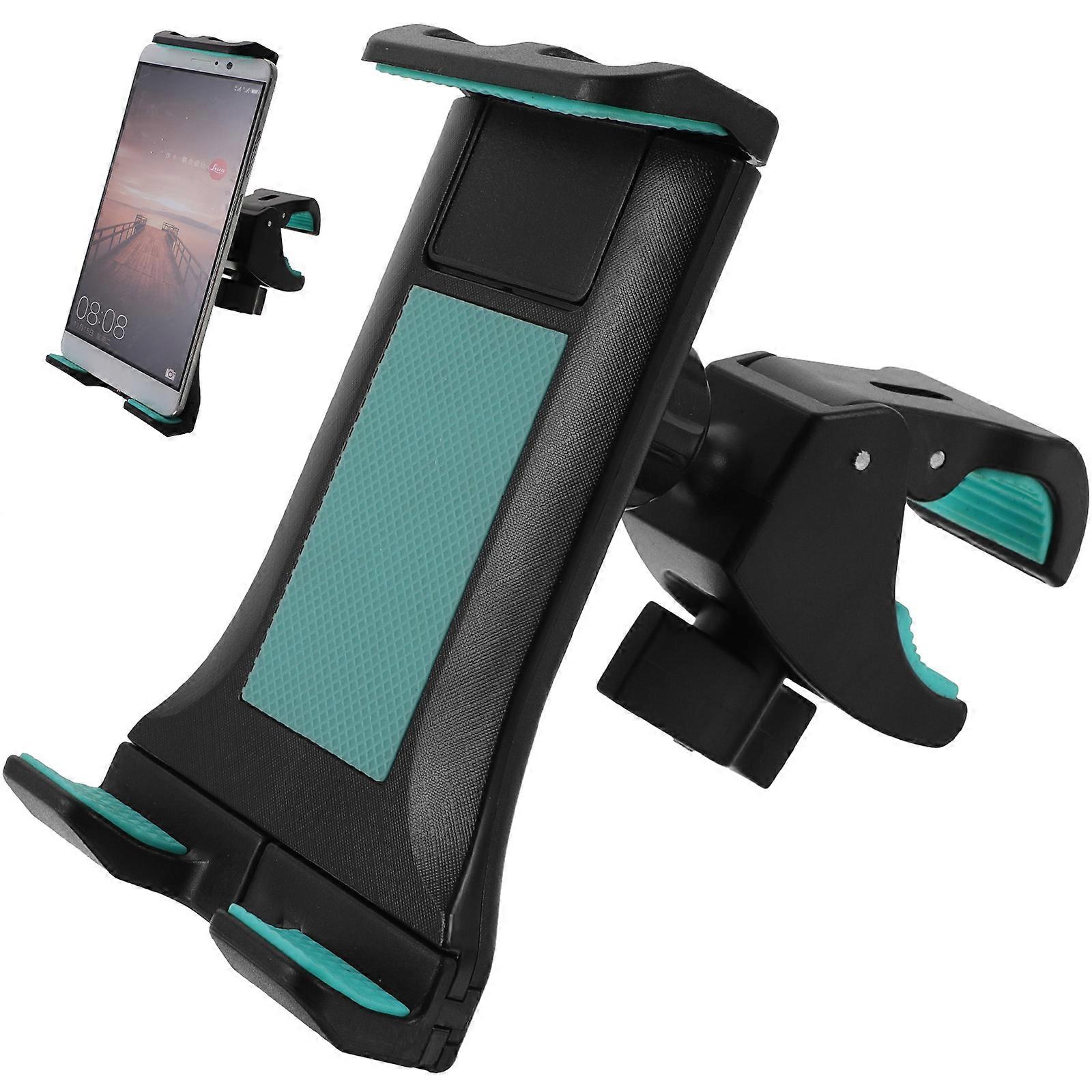 Green Phone Tablet Stand for Exercise Bike Treadmill Stroller with ABS Rubber Material