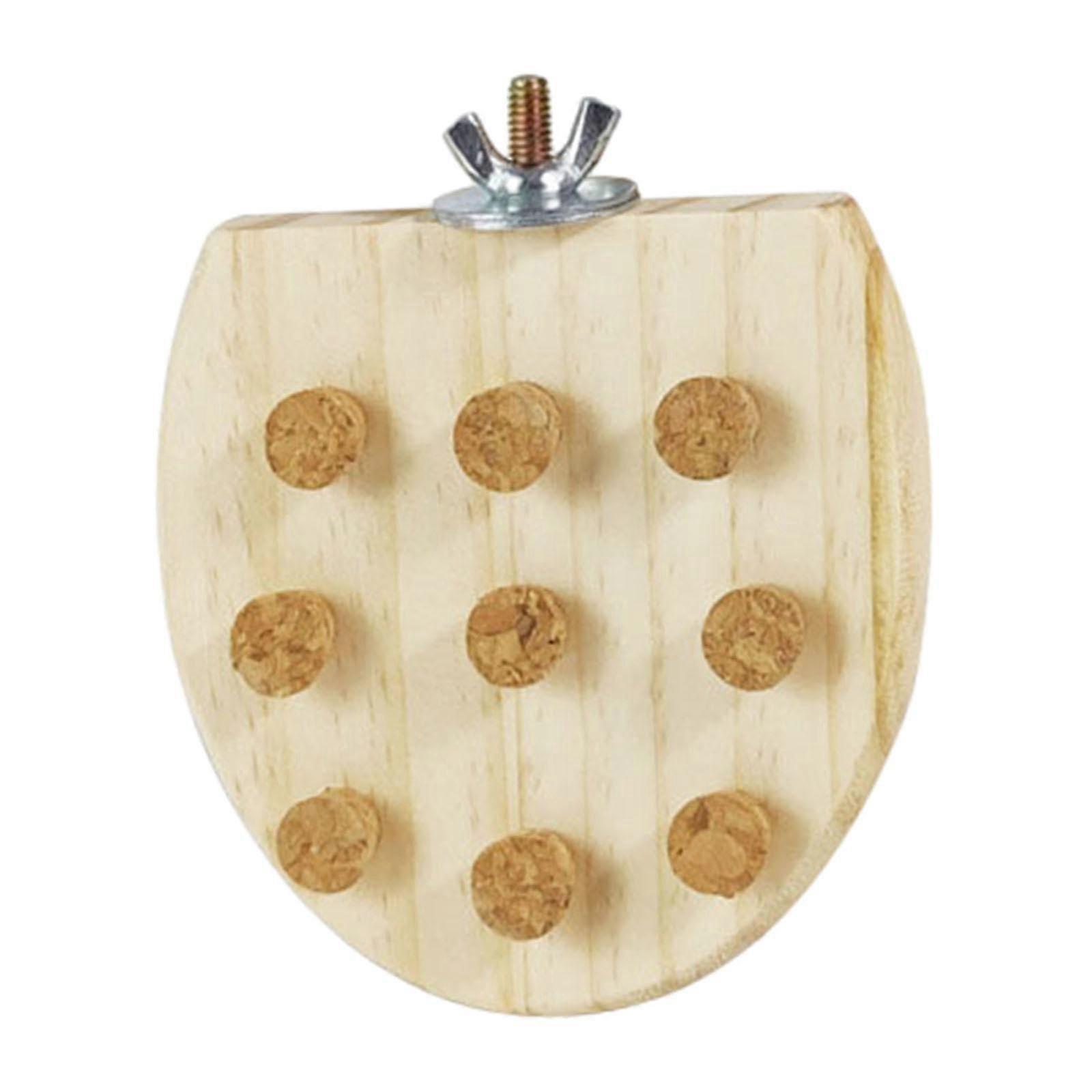 Parrot Chew Toy for Small Medium Birds, 10cmx10cmx1cm