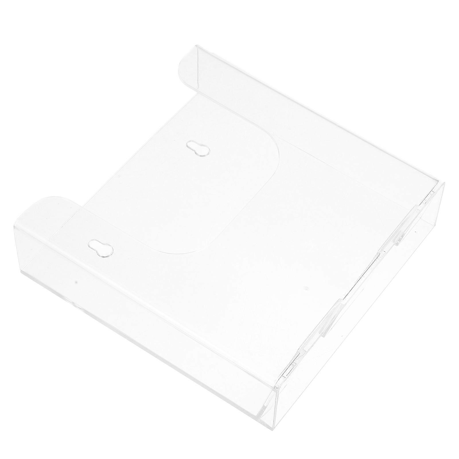 Clear File Rack Wall Mounted File Organizer Office Document Holder Pamphlet Stand