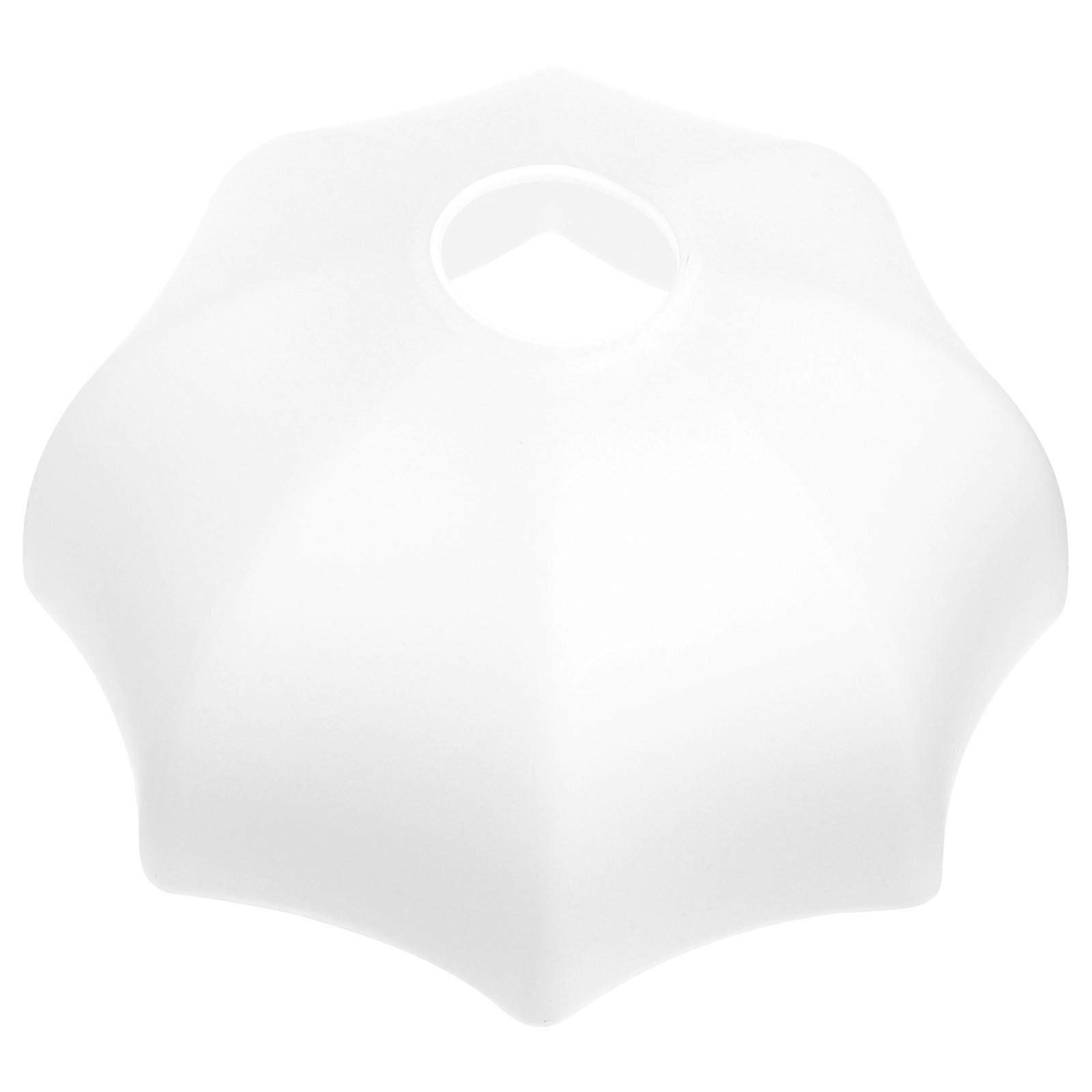 Lamp Shades Ceiling Glass Lampshade Chandelier Lamp Shade 20.5X20.5CM Non-Irritating Light 1Set