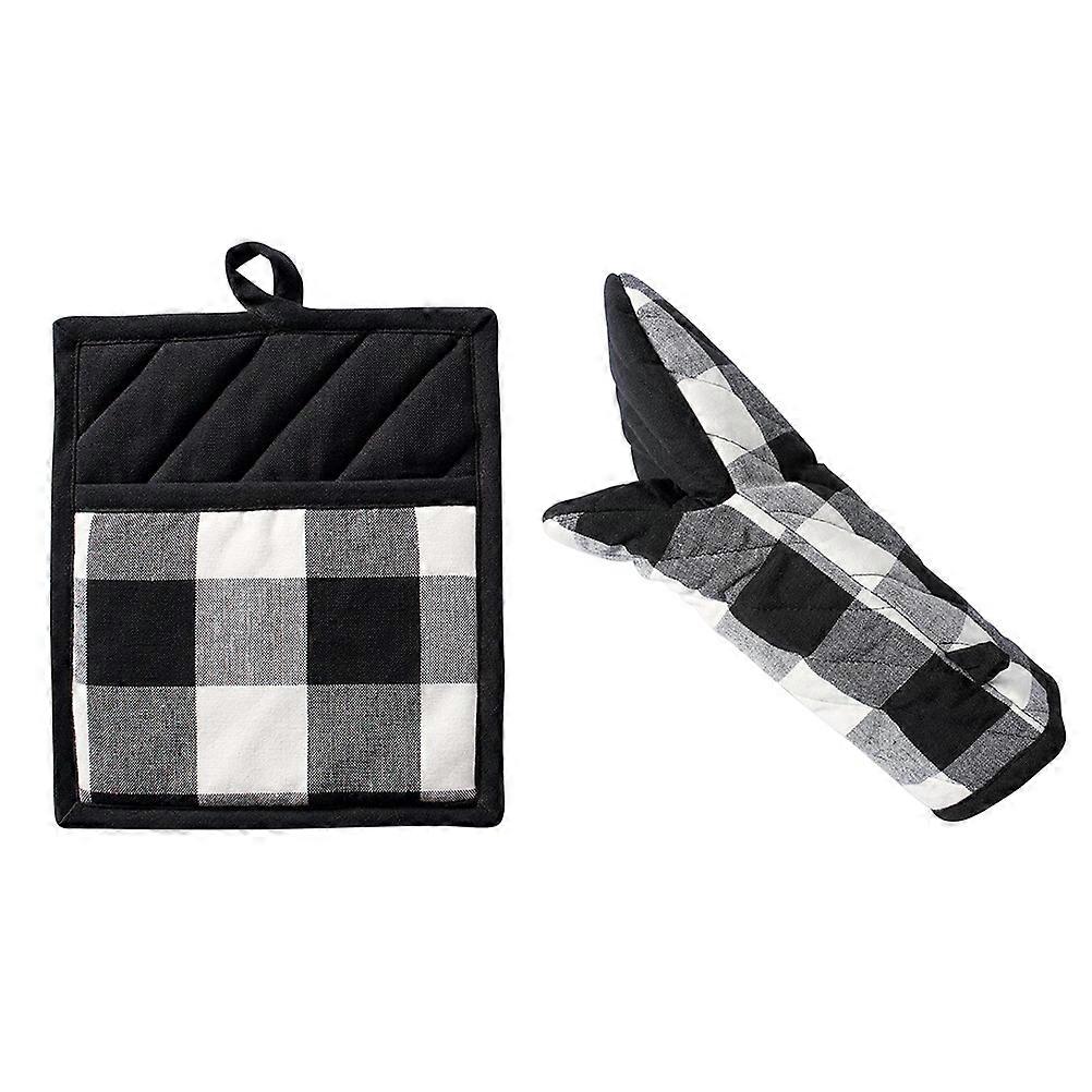 Microwave Glove Set Heat Resistant Gloves for Baking 1Set