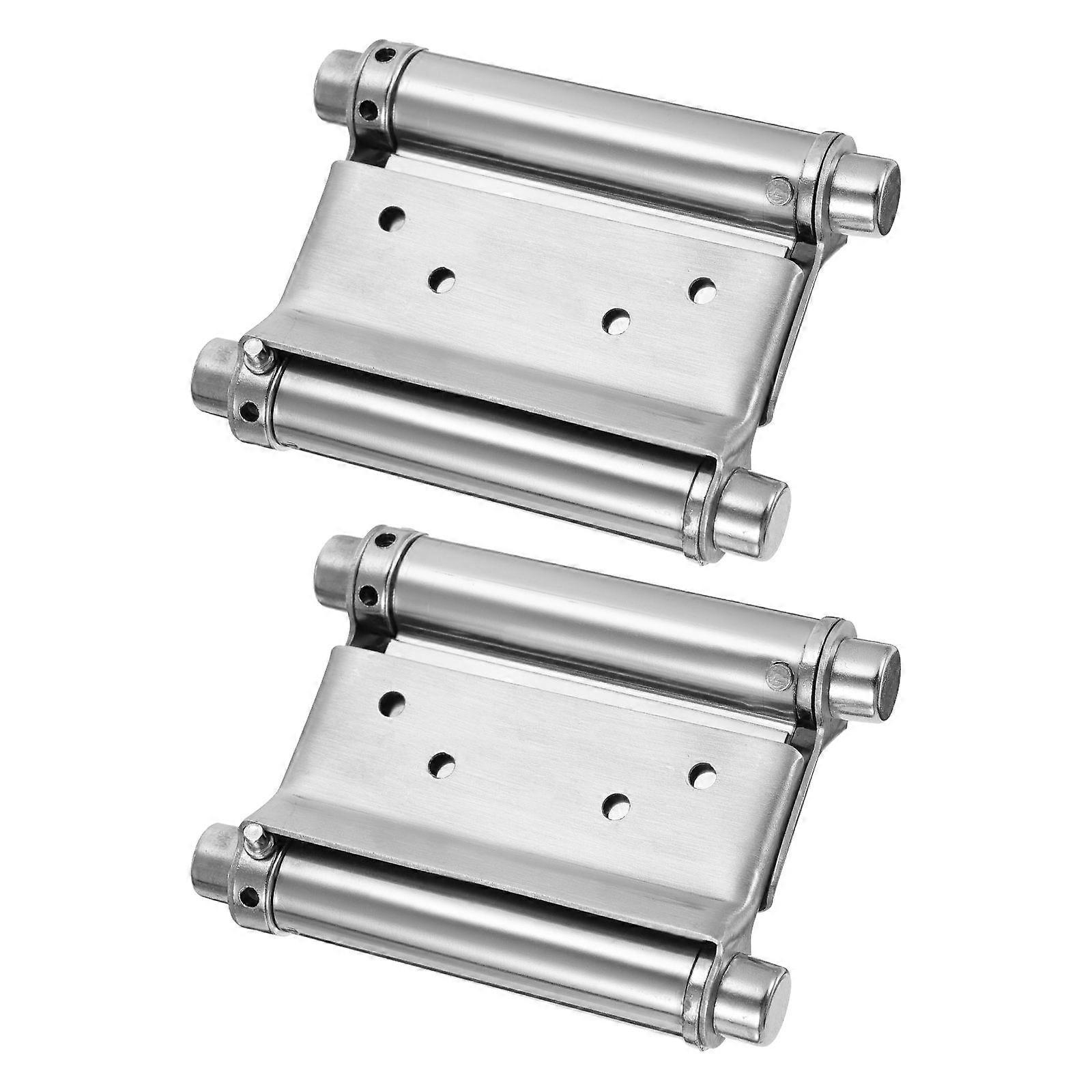 Double Action Spring Hinges for Doors, 2pcs Set, Suitable for Cupboards, Saloon, Shop, and Pub Applications