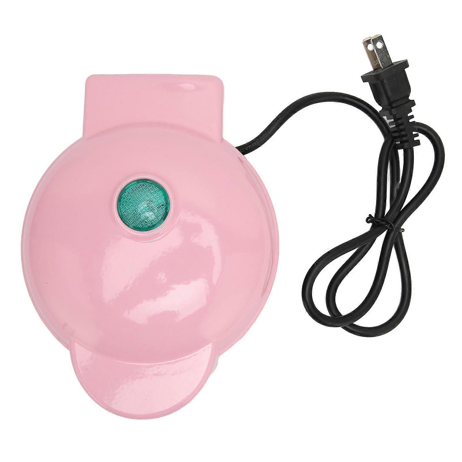 Waffle Maker Round Non Stick Electric Baking Pan Waffle Maker Portable Breakfast Cake Maker