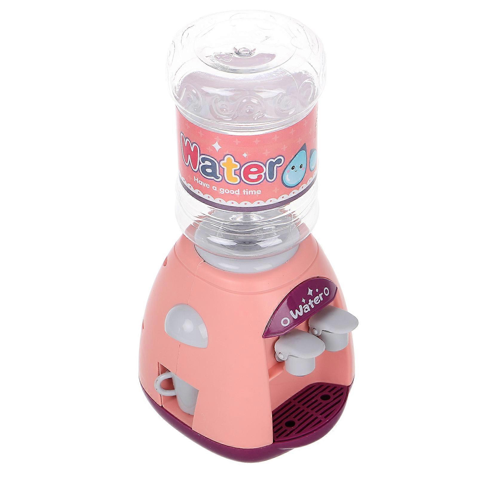 Adorable Water Dispenser Toy For Kids Lightweight Beverage Fountain In Pink For Home Use And Travel Creative Playtime 1 Set