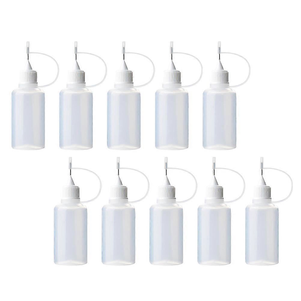 10pcs Multi Purpose Needle Tip Squeeze Bottles for Liquid Glue Dropper Dispensers