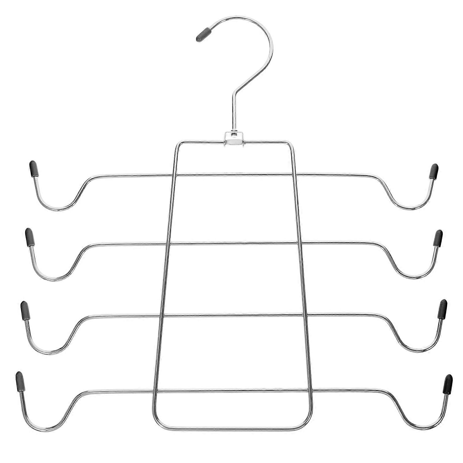 Black Iron Bra Hanger for Closet Organization Keeps Clothes Neat and Saves Space 2Pcs