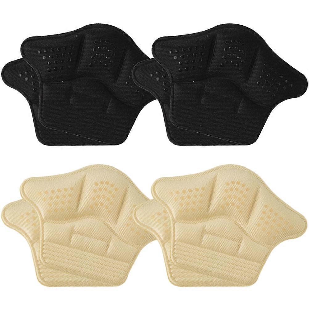 Reusable Comfortable Heel Support Cushions For Shoes Ideal For Men And Women In 10x7.2cm Size 4 Pairs