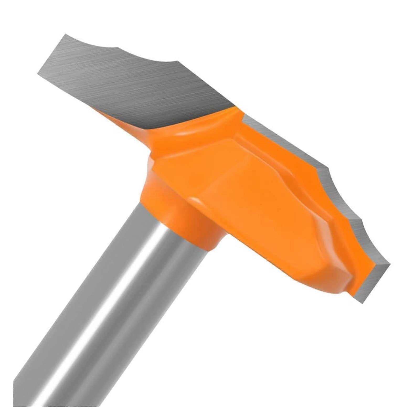 Surface Router Cutter, 1/4 Inch Shank, Woodworking Door Frame Tip Knife, Model NO3, 6X29