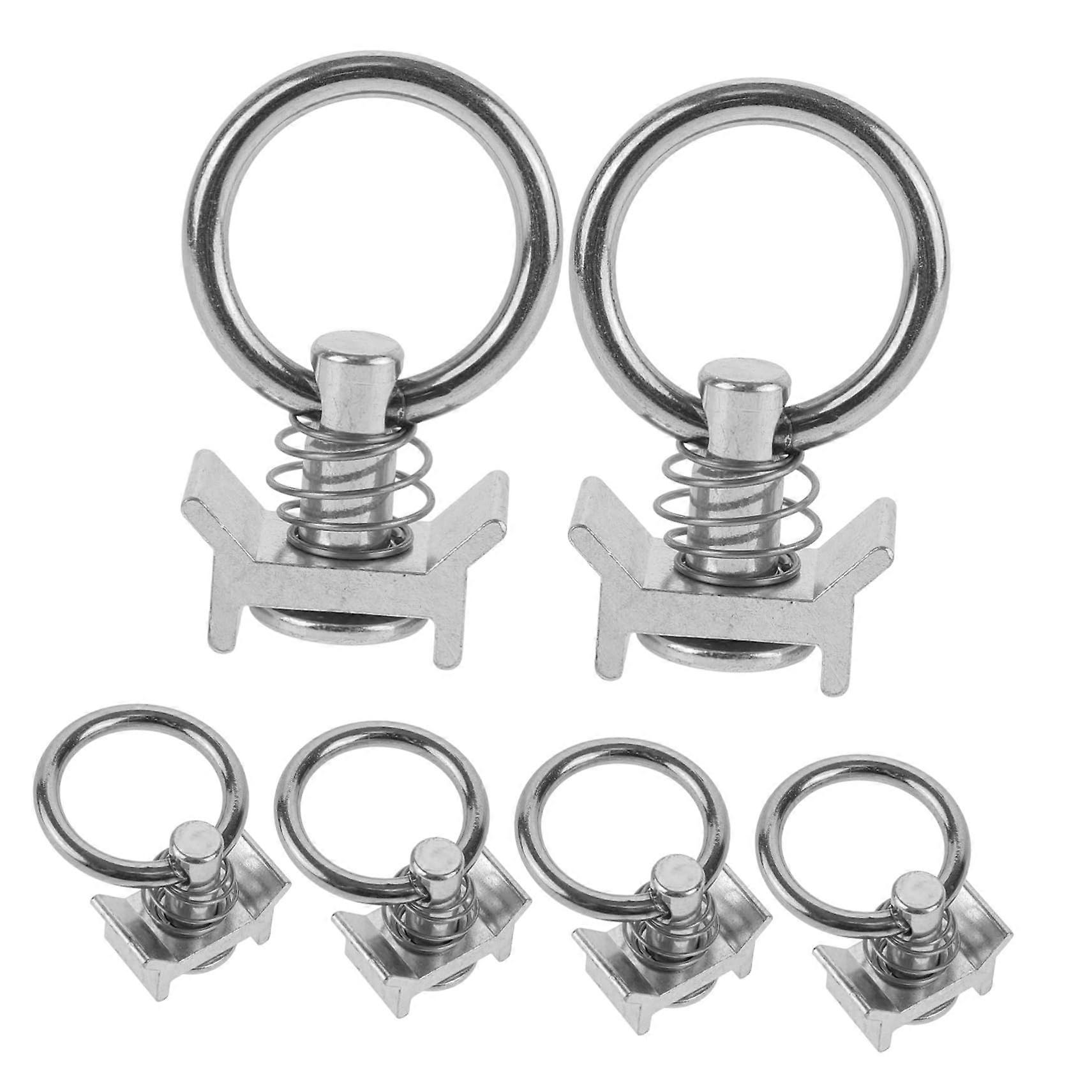6Piece Truck Bed Ring Durable, CorrosionResistant for Secure Load Restraint