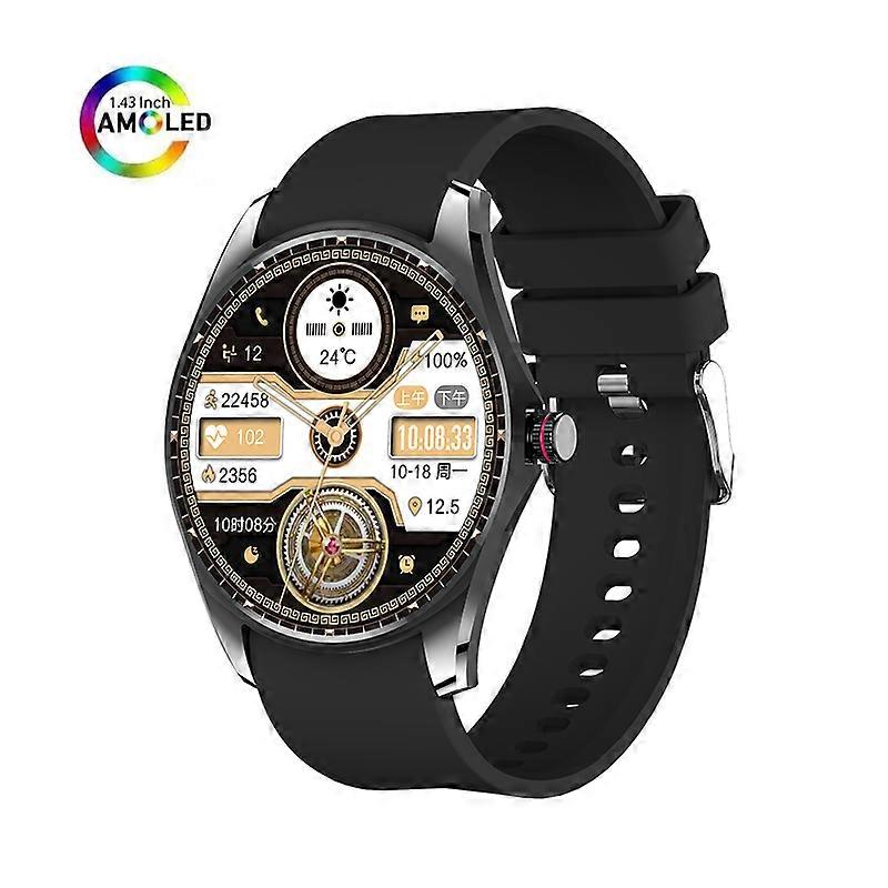 1.43" AMOLED Fashion Smartwatch (Black)