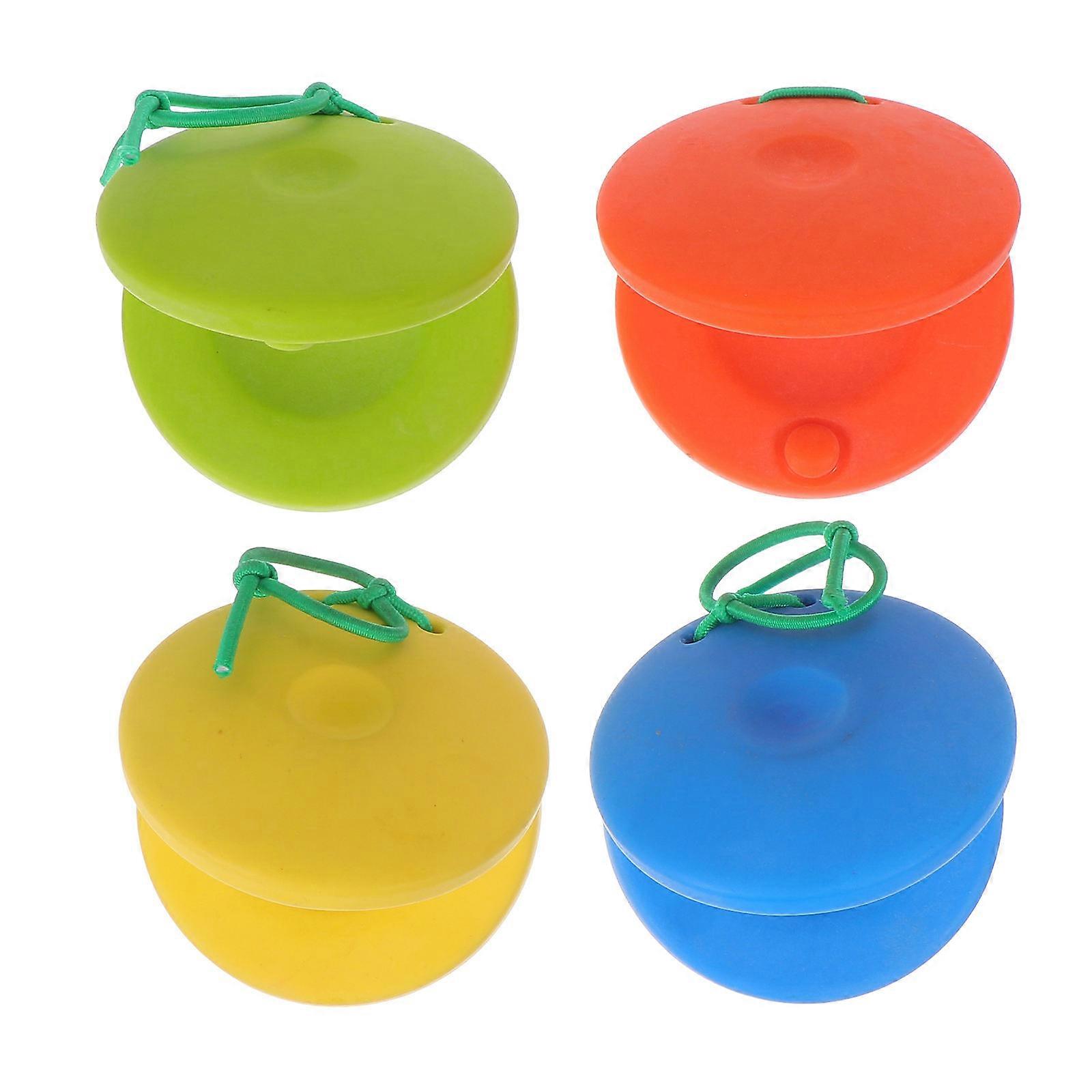4pcs Castanet Musical Instruments for Early Education – Engaging Educational Percussion for Preschool Music Play and Learning