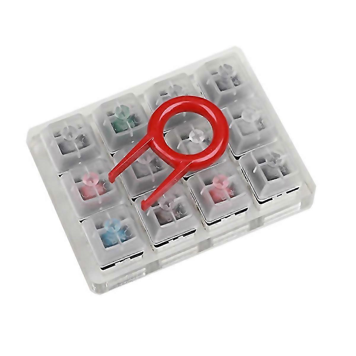 For 12 Key Switch Tester With Base For Cherry Mx Mechanical Keyboard