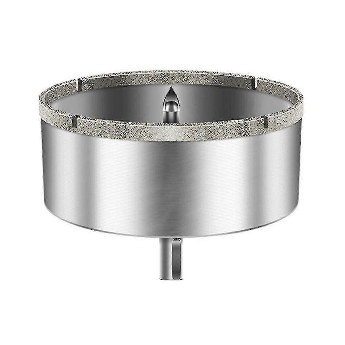 4 Inch Diamond Hole Saw With Pilot Bit Tile Tip Coated Hole Saw With Guiding Drill Bit In The Cente