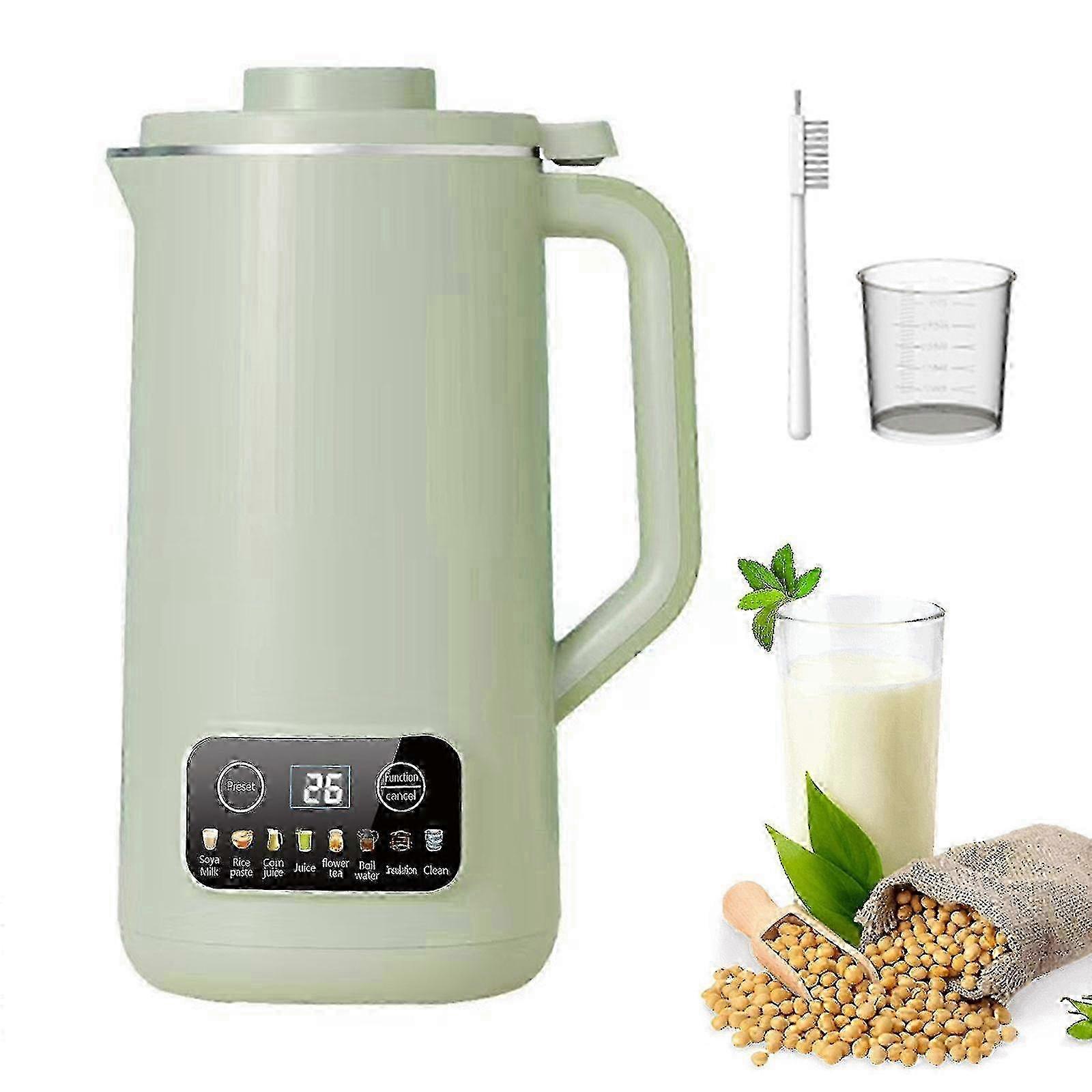 Multi-Functional Nut Milk Maker Machine with Delay Start, Keep Warm & Self-Cleaning Feature - Yvan Soy Milk Machine for 20 Oz Needs