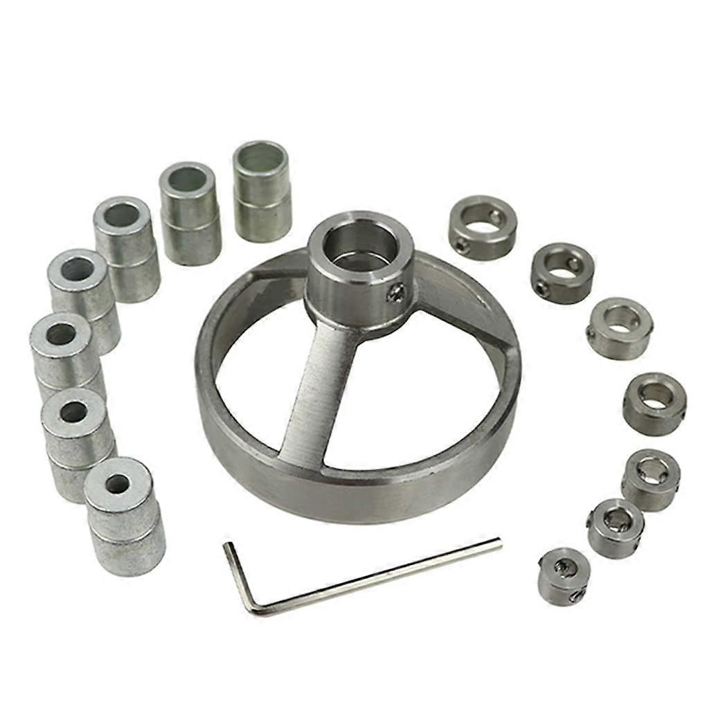 Drilling Template Straight Hole Locator Carpentry Hardware for Punching Holes Woodworking Tools 16pcs/Set
