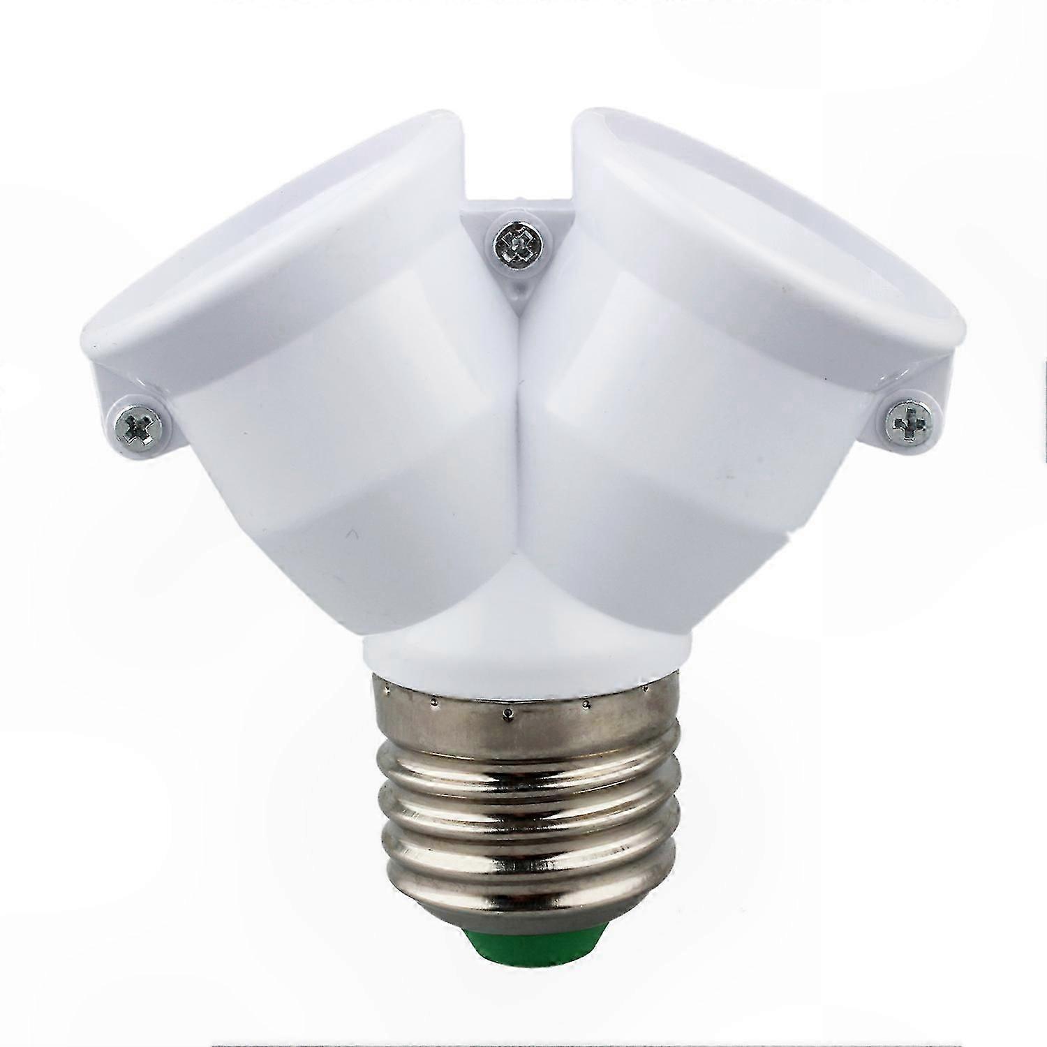 E27 to E27 Lamp Socket Splitter Adapter Converter