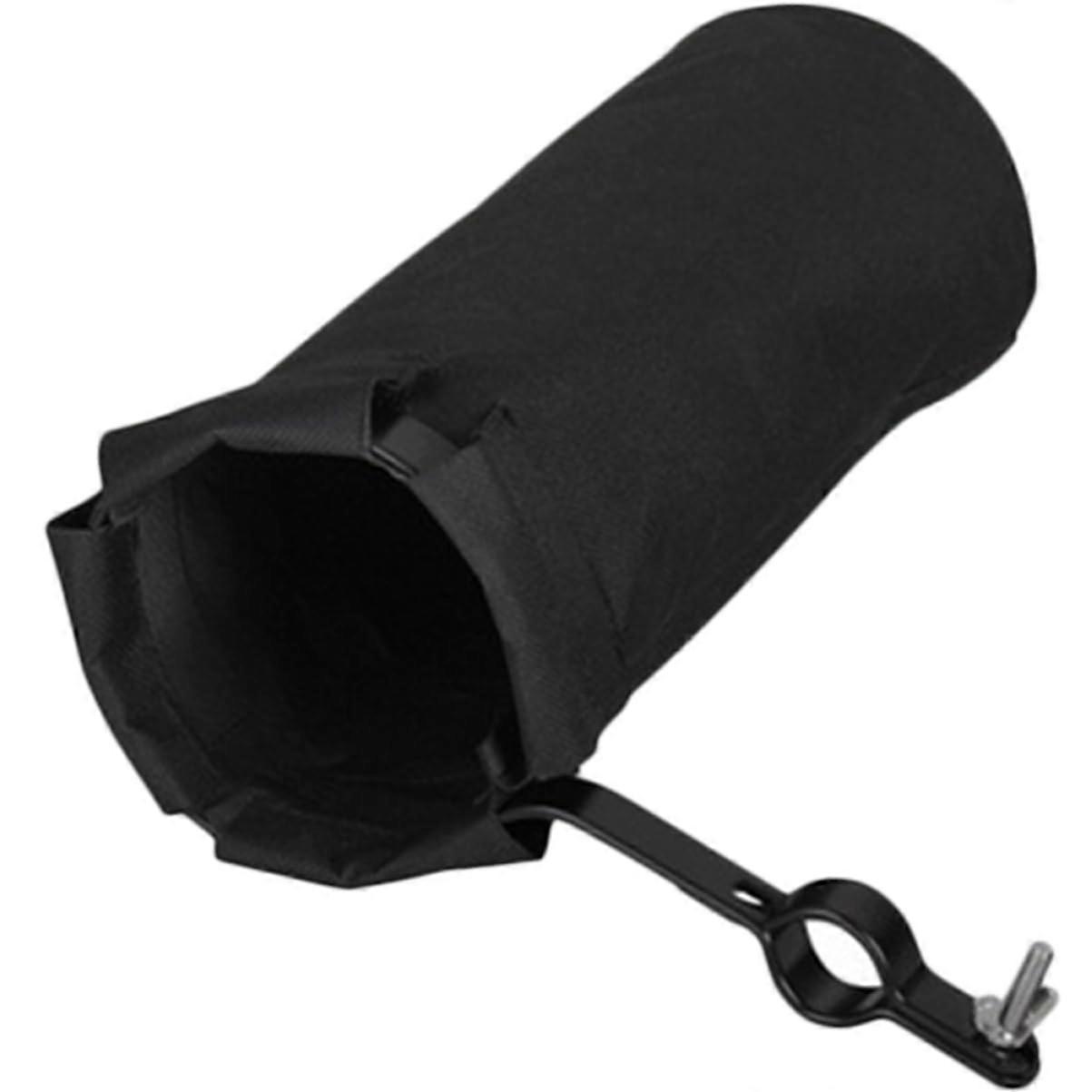 Drumstick holder for drum set, waterproof organizer for sticks, black