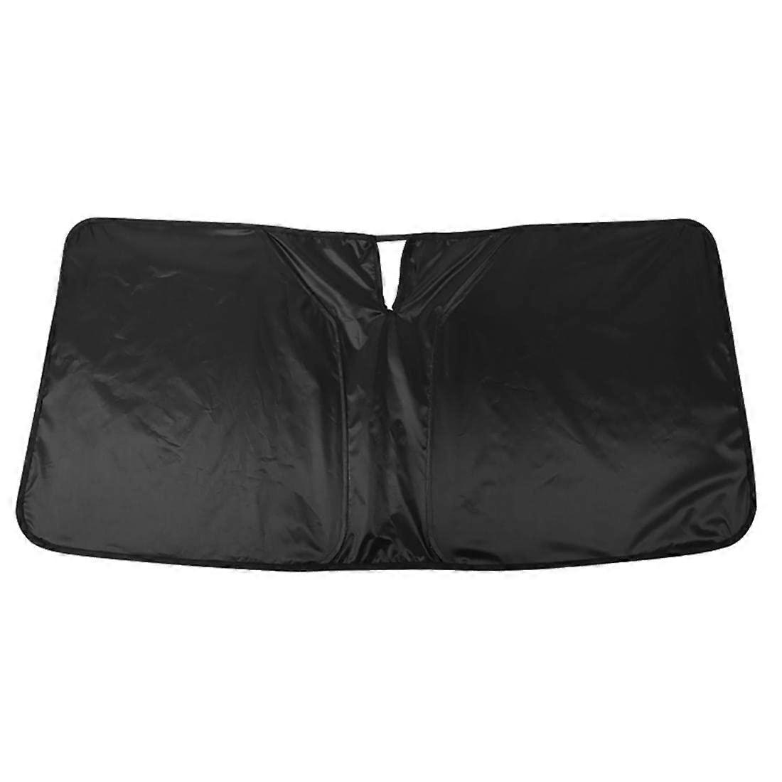 Windshield Sun Shade For Kia Forte BD Cerato K3 Sedan 2018-2022, Foldable Black, Blocks UV Rays