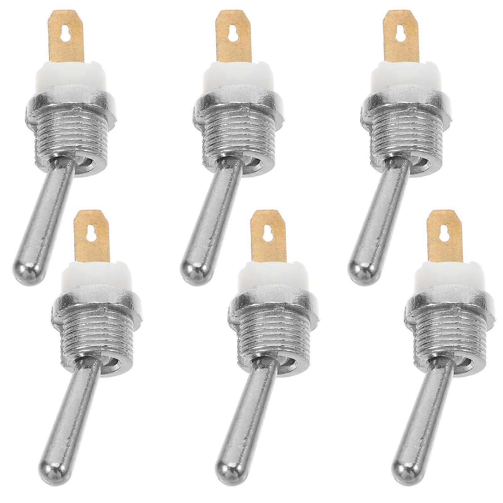 6pcs 52 Gasoline Chainsaw Kill Switch Easy Operation Metal Toggle Switch For Logging Saws Quick Engine Shutdown For Farm And Forest Use