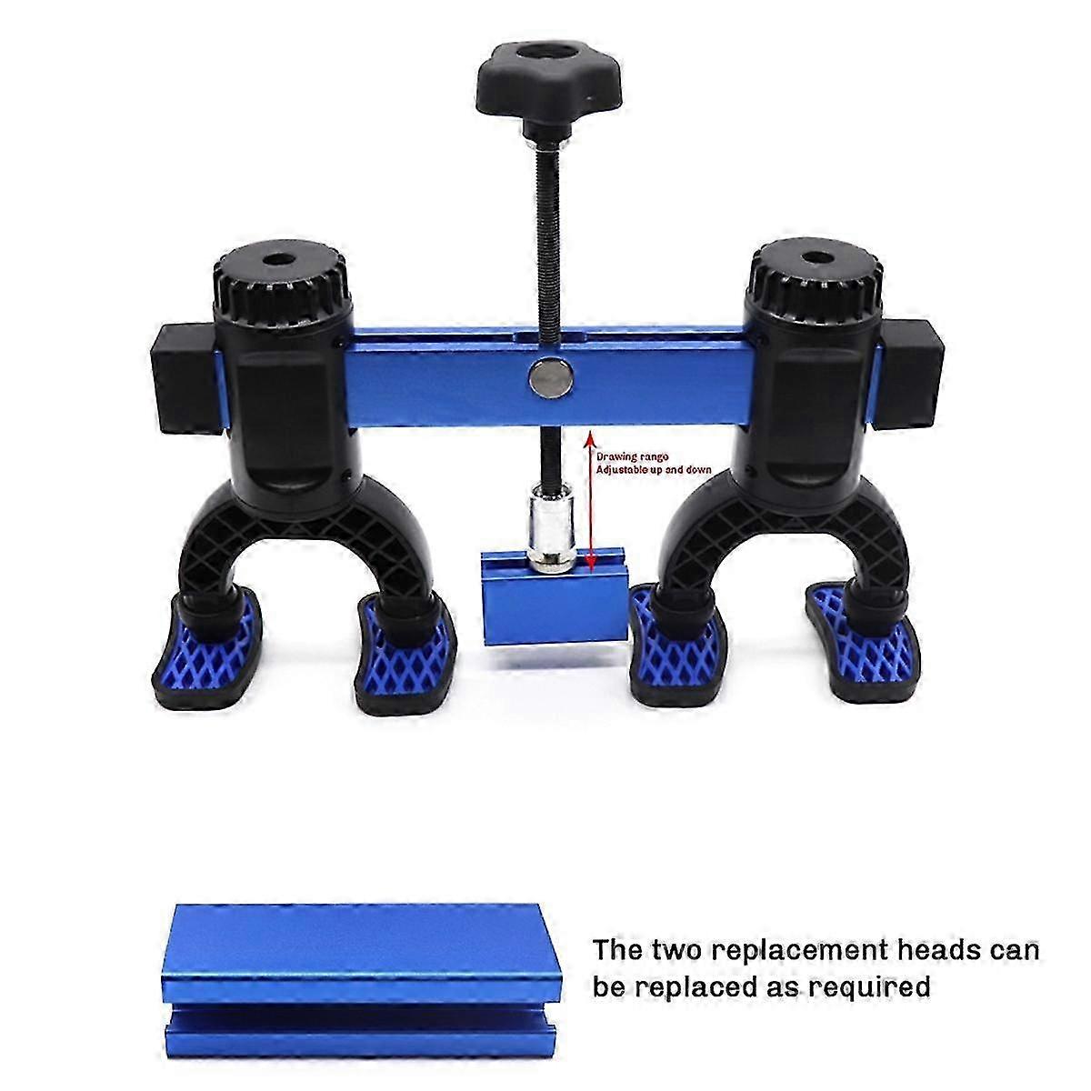 Extractor de reparare a loviturilor auto - Rotație la 360 ° Anti-alunecare Tablă metalică Instrument de tragere în formă concavă-convexă