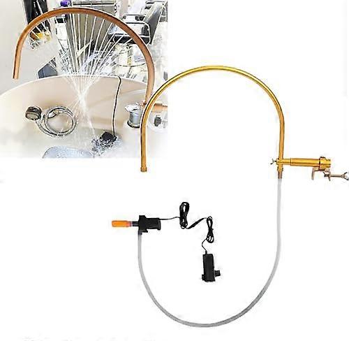 Salon-Grade Hydrotherapy Shampoo Bowl with Water Circulation, Waterfall Feature, and Adjustable Height for Spa Experience