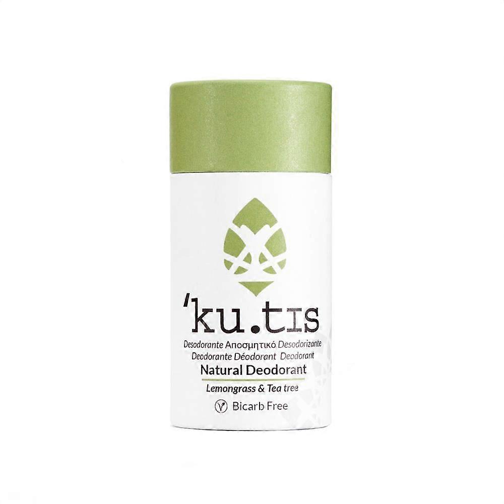 Kutis Skincare Sans Plastique Naturel BF Vegan Citronnelle Arbre à Thé 50g - Lot de 3