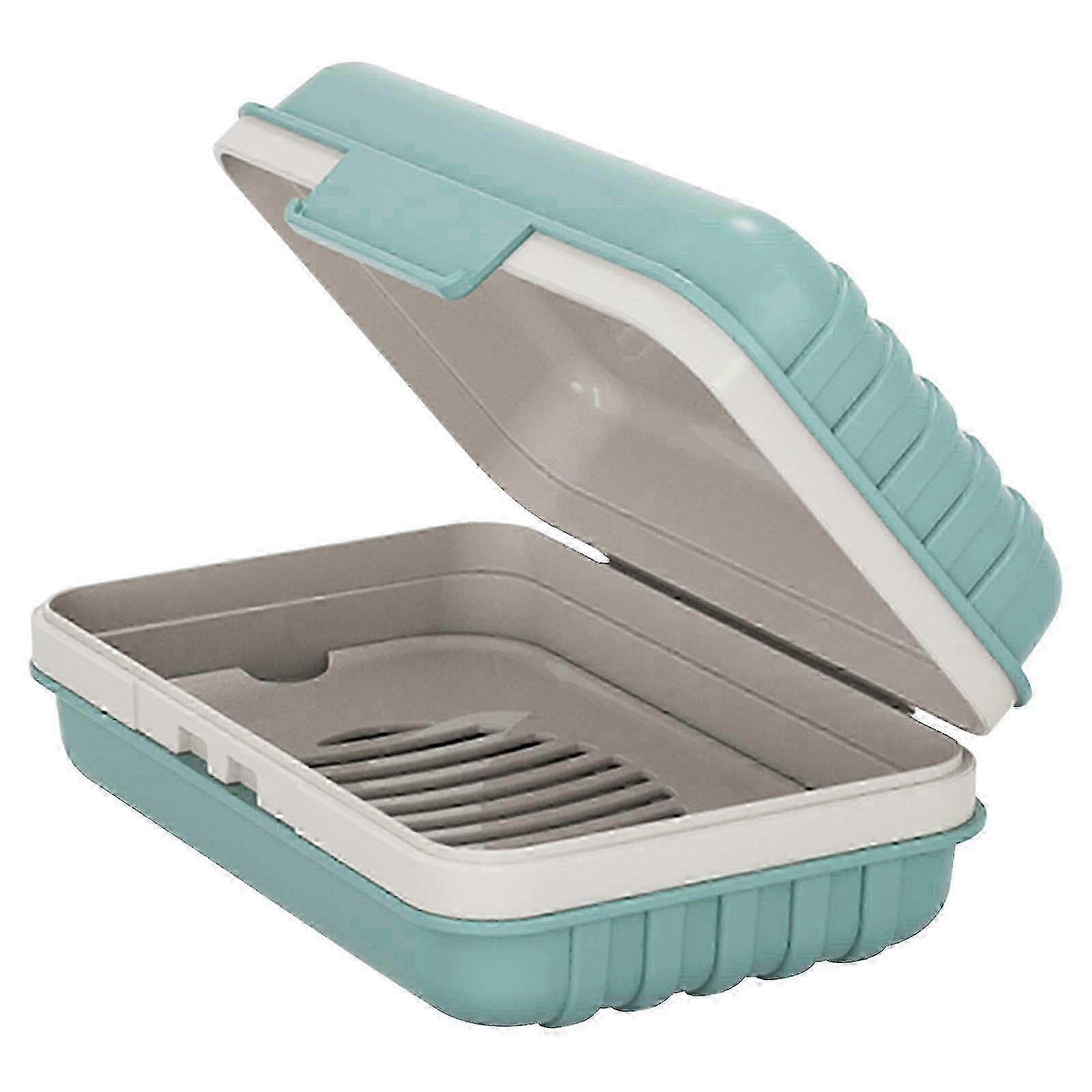 Leakproof Portable Soap Container for Travel & Camping - Compact & Durable Storage Case