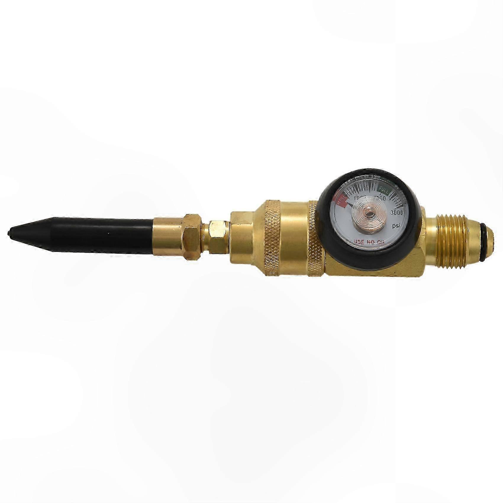 Balloon Inflator Regulator with Gauge for G5/8 Tank Valves