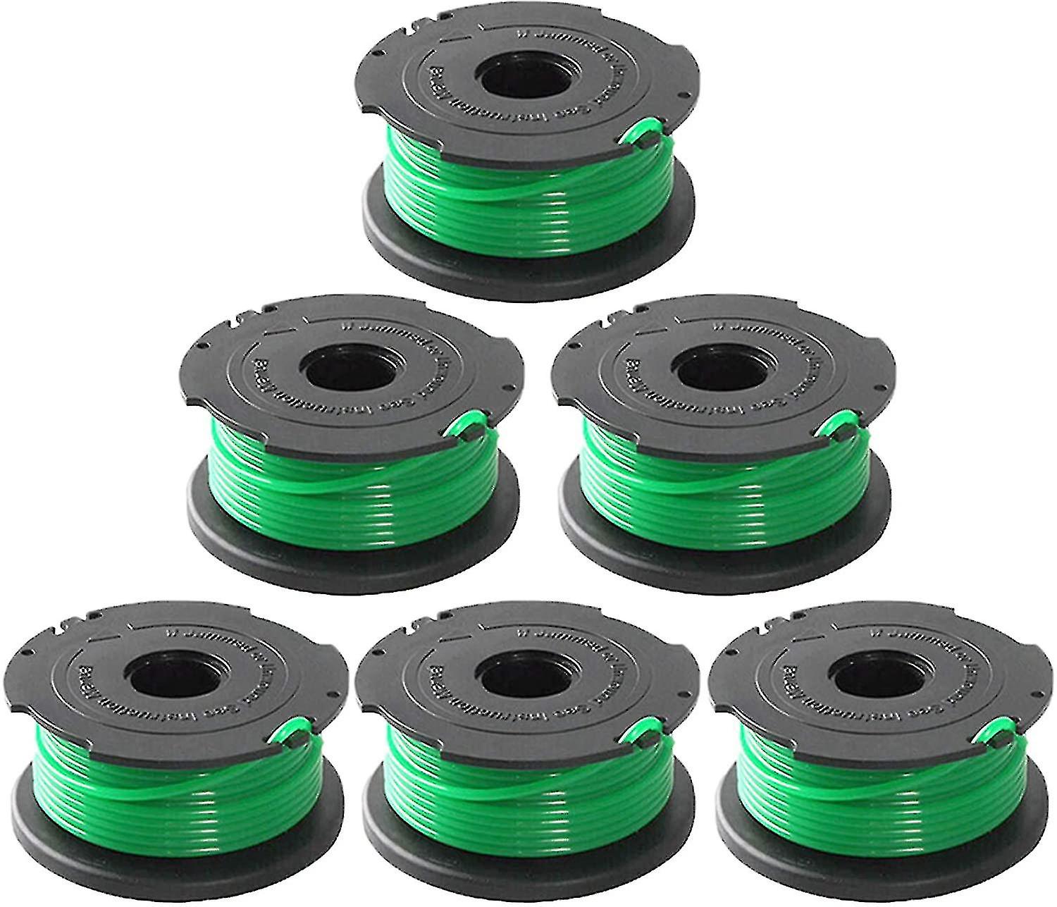Replacement Auto Feed Spool Line For Sf-080 20ft 0.080 Inch Edger Compatible  (6-pack)