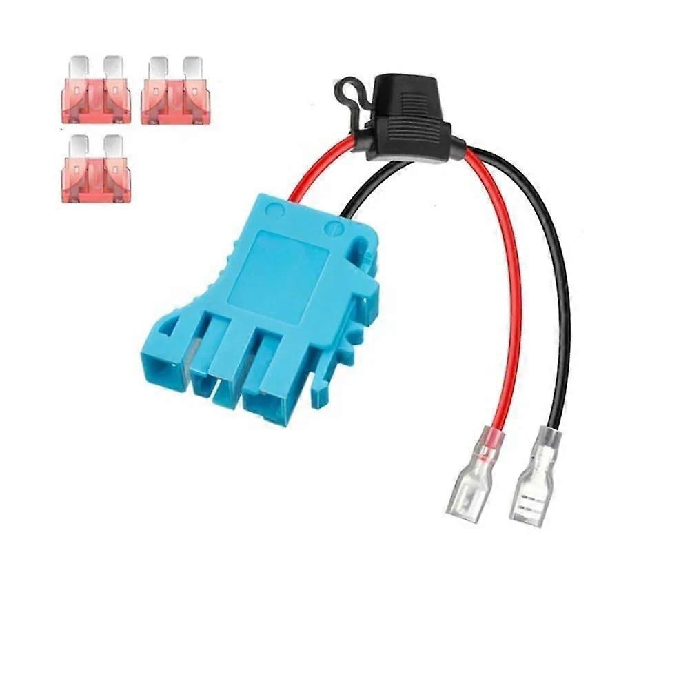 12 Wiring Harness Connector 40A Fuse Kit for Automotive Electrical Systems, Heavy-Duty Compatibility and Durable Construction