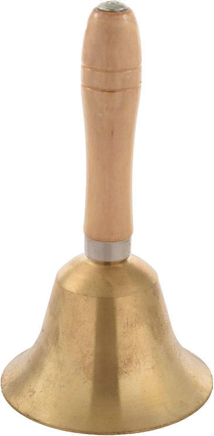 Solid Brass Wooden Handle School Reception Dinner Wood Cafe Hotel