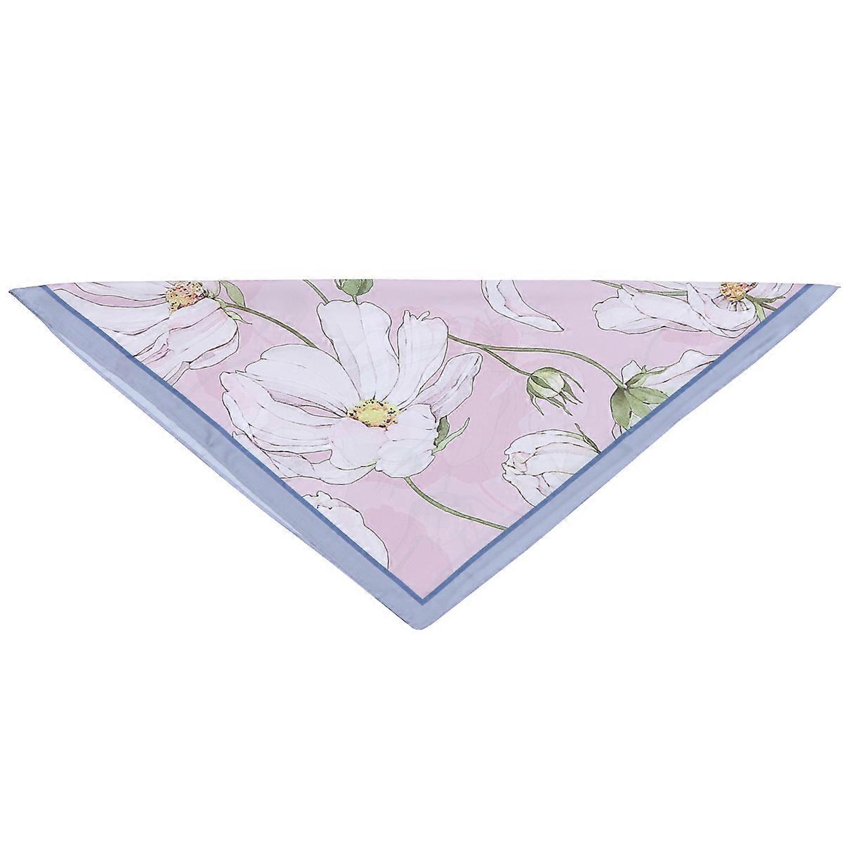 Breathable Small Square Silk Scarf For Suitable For Various Occasions Great For Neckwear 1Set