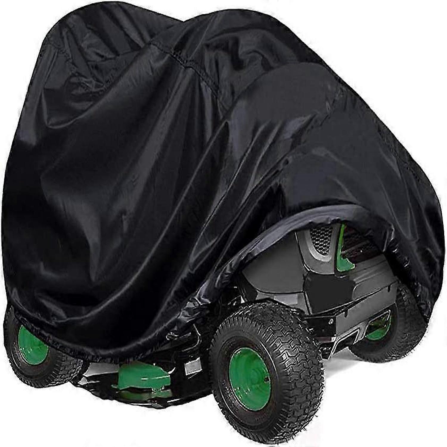 Överdrag för gräsklippare, trädgårdstraktor, vattentätt överdrag för utomhusbruk, 183 x 137 x 117 cm