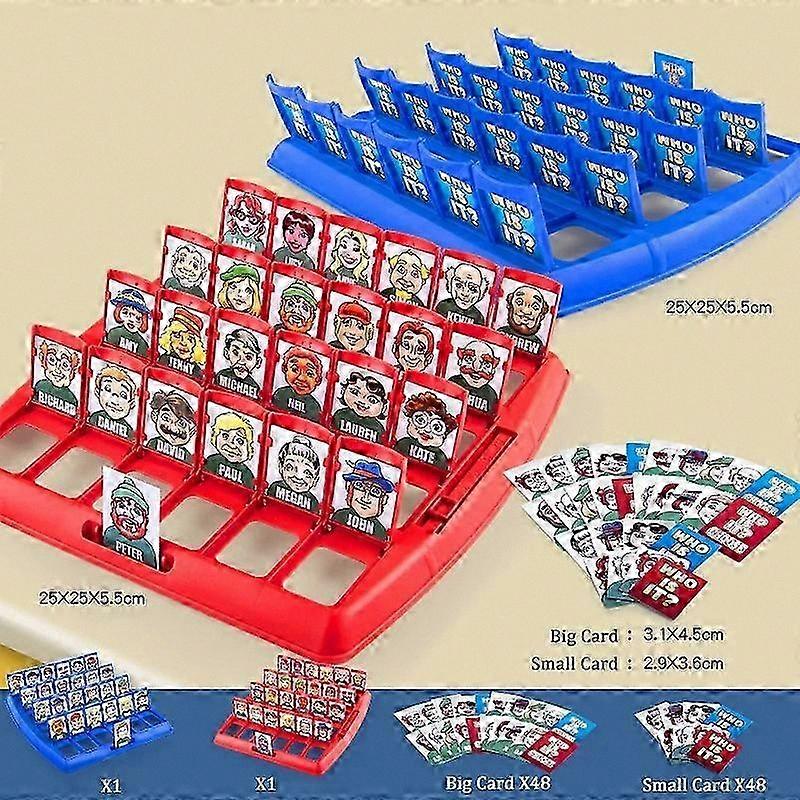 Interactive Guessing Board Game for Family Fun and Logical Thinking Memory Challenge Kid Friendly Classic Party Toy