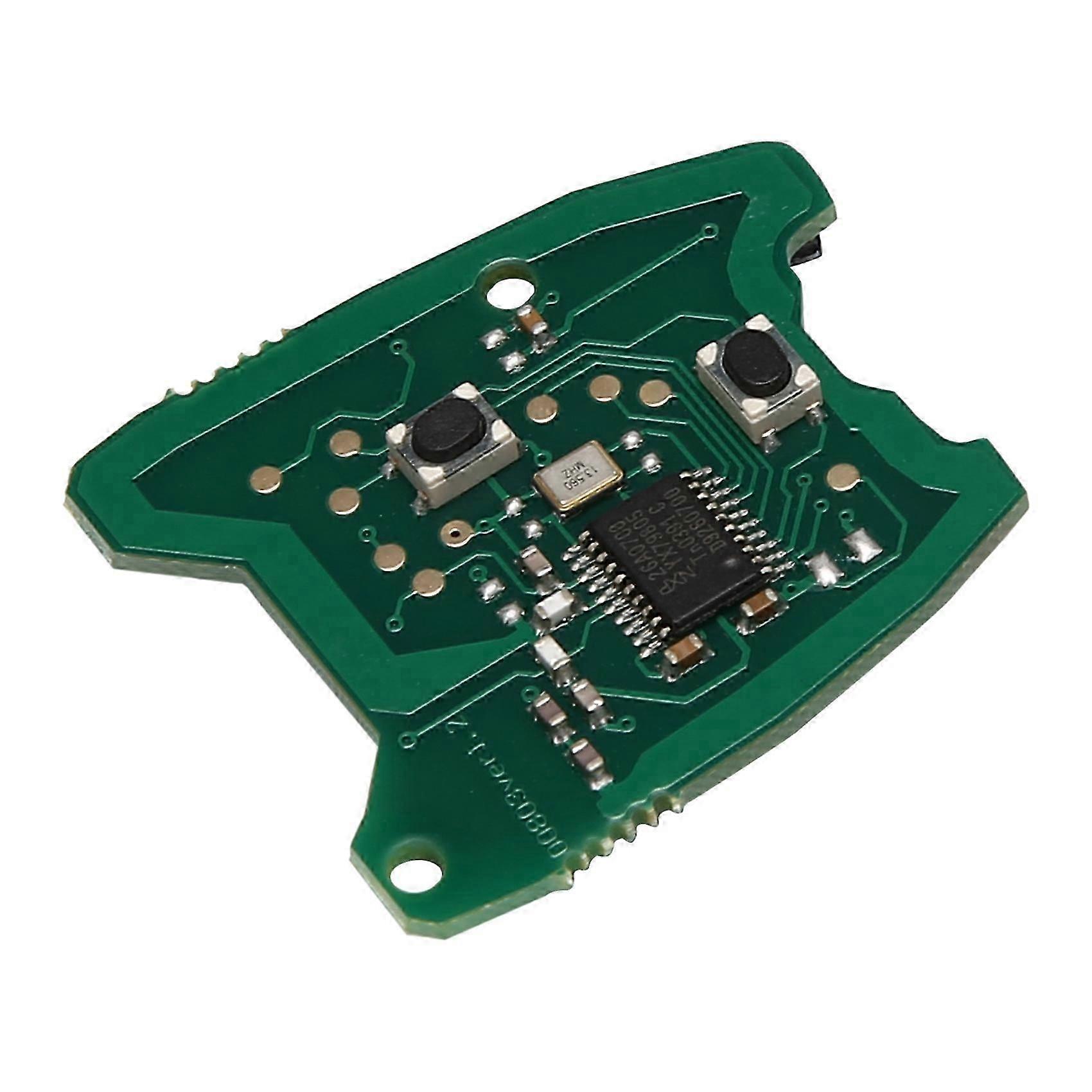Scheda di circuito per chiave remota a 2 pulsanti 433 MHz per 307 / 2000-2017 73373067C