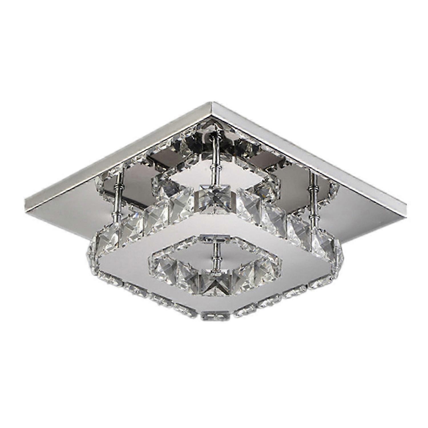 2025 Ceiling Lamp Simple Appearance High Brightness Non-Glaring Flicker Free Eye Protection Faux Crystal