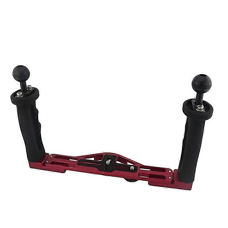 For Underwater Camera Tray Stabilizer Dual Handle Rig Underwater Tray Stabilizer Housing Bracket For