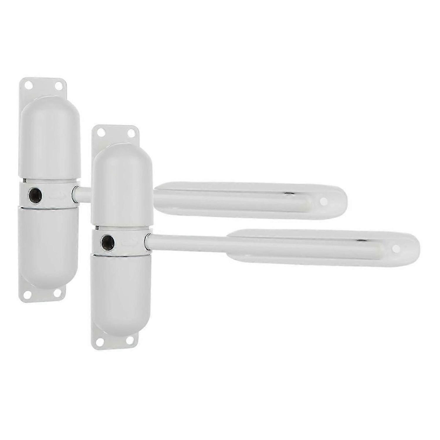 2PCS Automatic Spring Door Closer, Adjustable Close Door Hinge