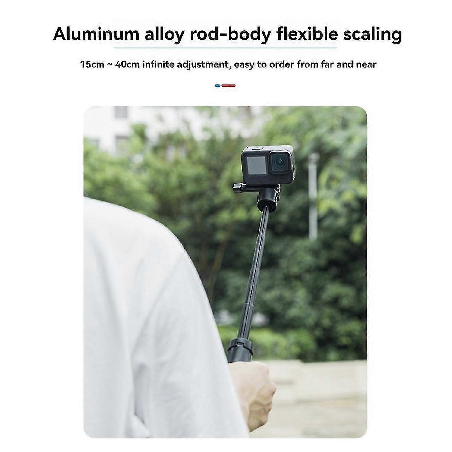 Quick Release Selfie Stick Foldable Tripod for GoPro13 DJI Osmo