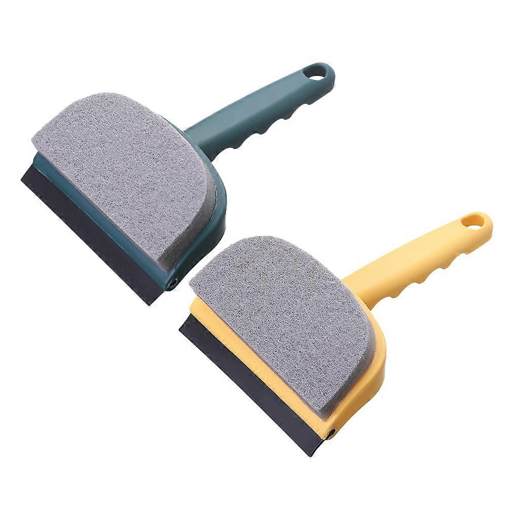 Multifunctional Brush Glass Cleaning Tool for Home Use 4Pcs Pack