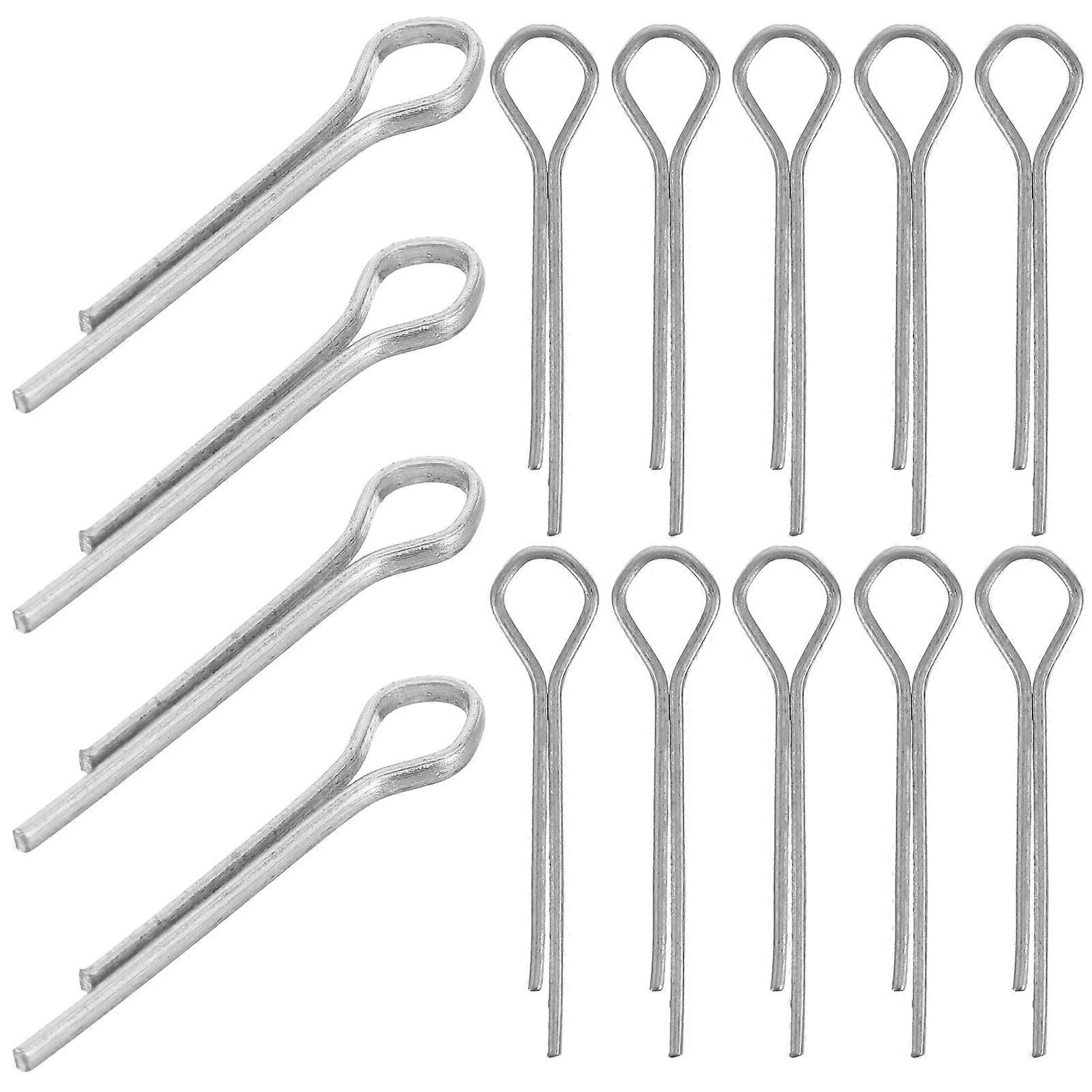 Steel Cotter Pin Assortment Kit for Spring Cotter Pin Clip 200Pcs