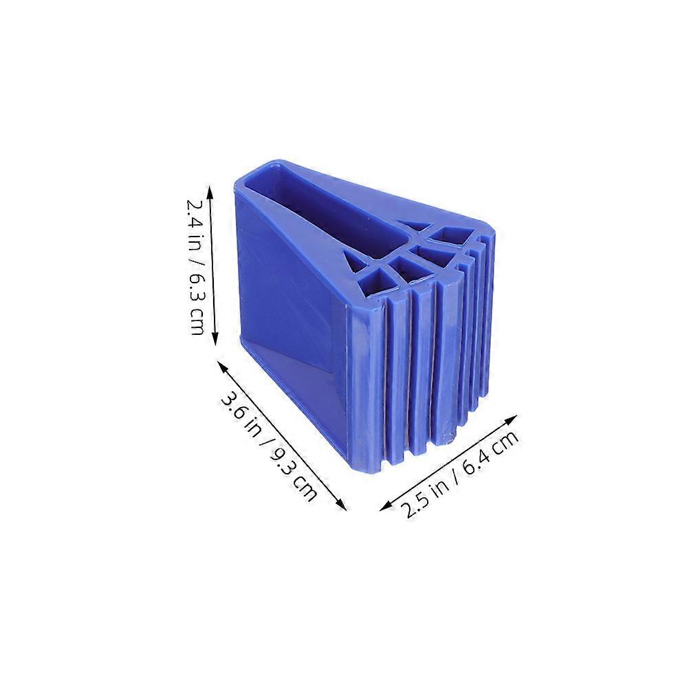 Durable Rubber Ladder Feet for Ladder Professional Use Blue Oversized Base Stable Grip 4Pcs