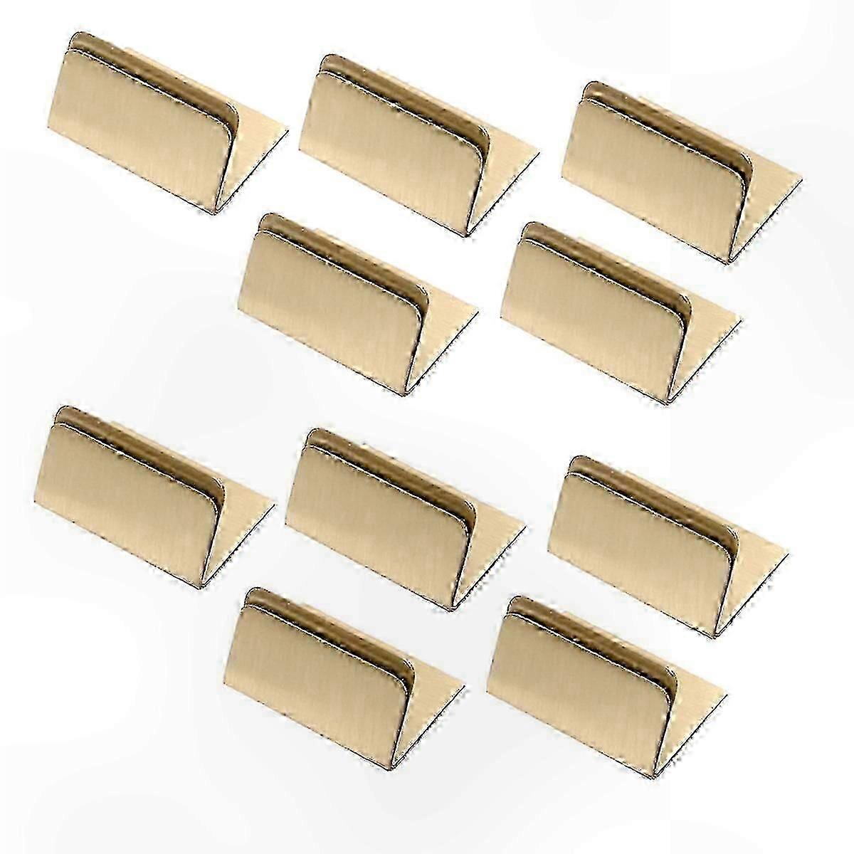 Sophisticated Retro Card Holders for Special Ocns, Pack of 10 Name Card Stands